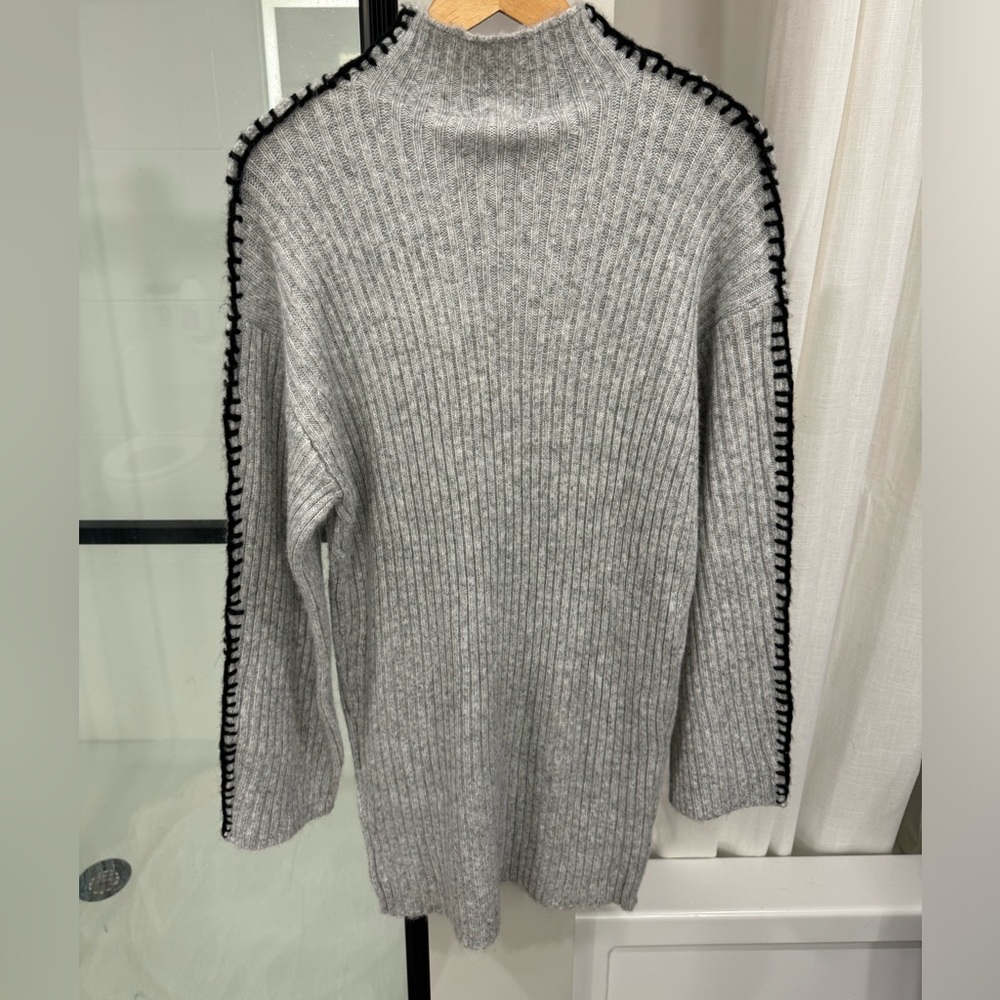 Steve Madden Grey Sweater Dress Size Small